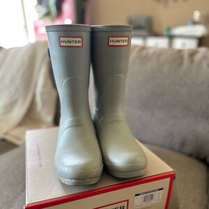 Hunter Short Rainboots - Gray